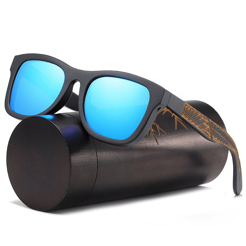 Retro Bamboo Wooden Fashion Men'S Sunglasses - MRSLM