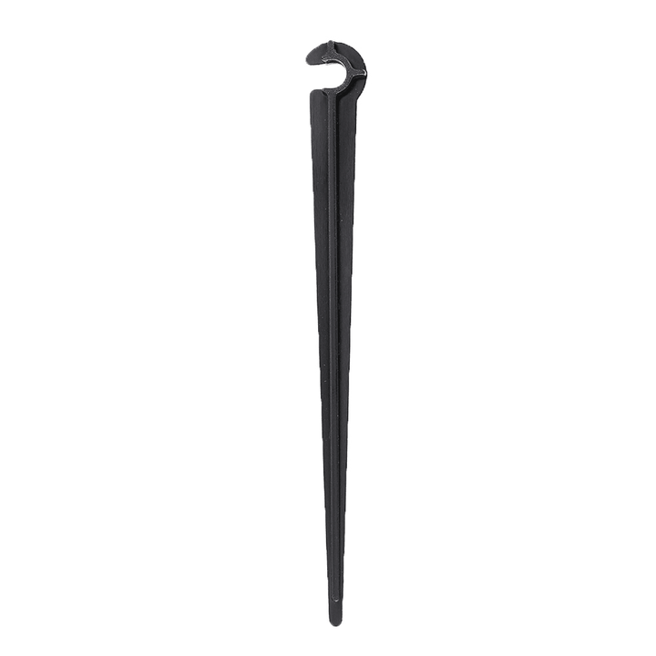 50Pcs Irrigation Drip Support Stakes 1/4 Inch Tubing Hose Holder for Vegetable Gardens or Flower Beds Water Flow Drip Irrigation System - MRSLM