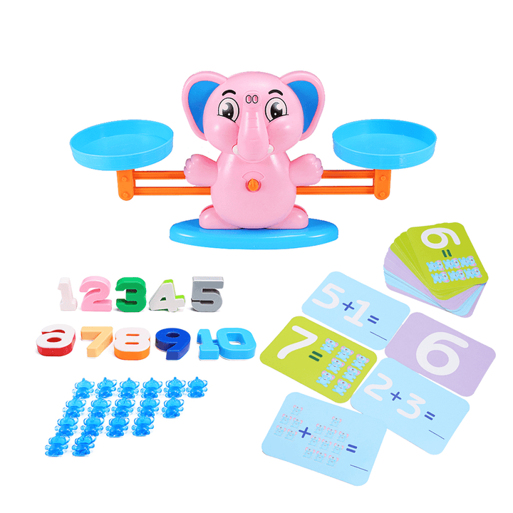Math Maths Balance Kid Children Toys Educational Counting Learning Game Gift - MRSLM