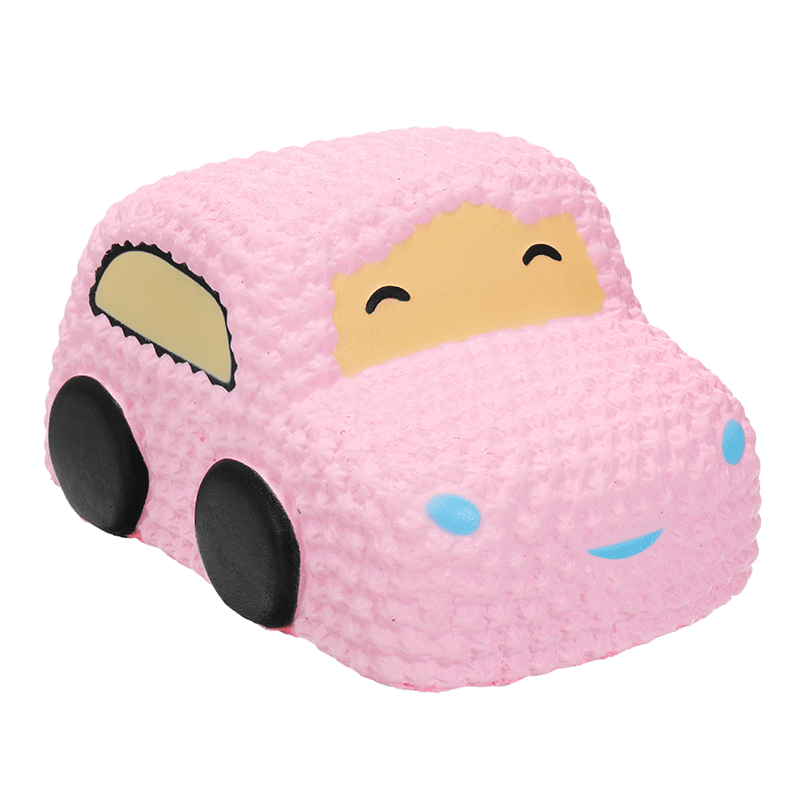Squishy Car Racer Cake Soft Slow Rising Toy Scented Squeeze Bread - MRSLM