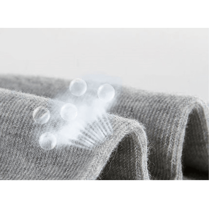 Business Socks Breathable Athletic Cotton Crew Socks - MRSLM