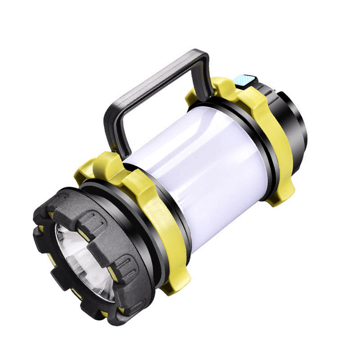 Ipree® 850LM LED+T6 USB Light 4 Modes Handheld Emergency Lantern Flashlight Spotlight Outdoor Camping - MRSLM