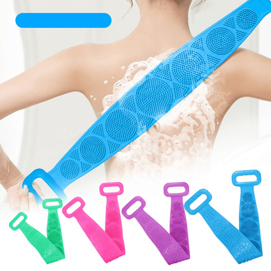 Bath Towel Polyester Acrylic Rubbing Brush Exfoliating Scrub Body Woman Item - MRSLM
