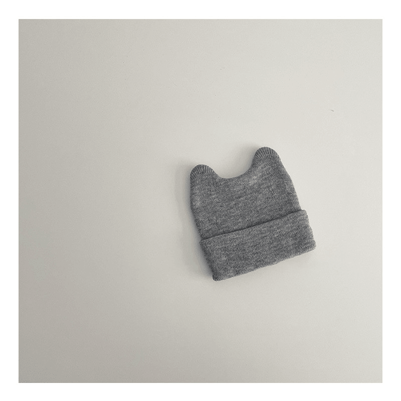 Children'S Woolen Cap Knitted Pullover Cap - MRSLM