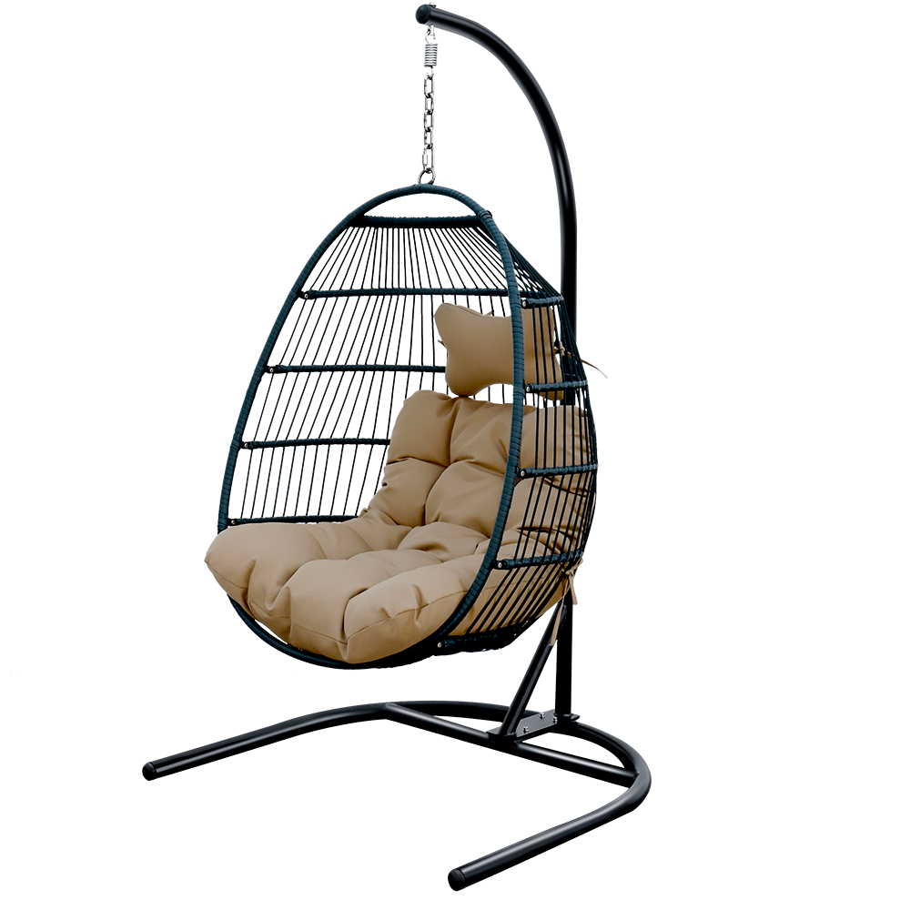 HUOJI HW002C Foldable Swing Chair with Stand - MRSLM