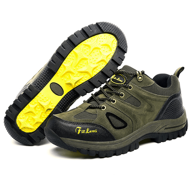 Big Size Men Sport Shoes Outdoor Running Mountaineering Shoes Casual Comfortable Shoes - MRSLM