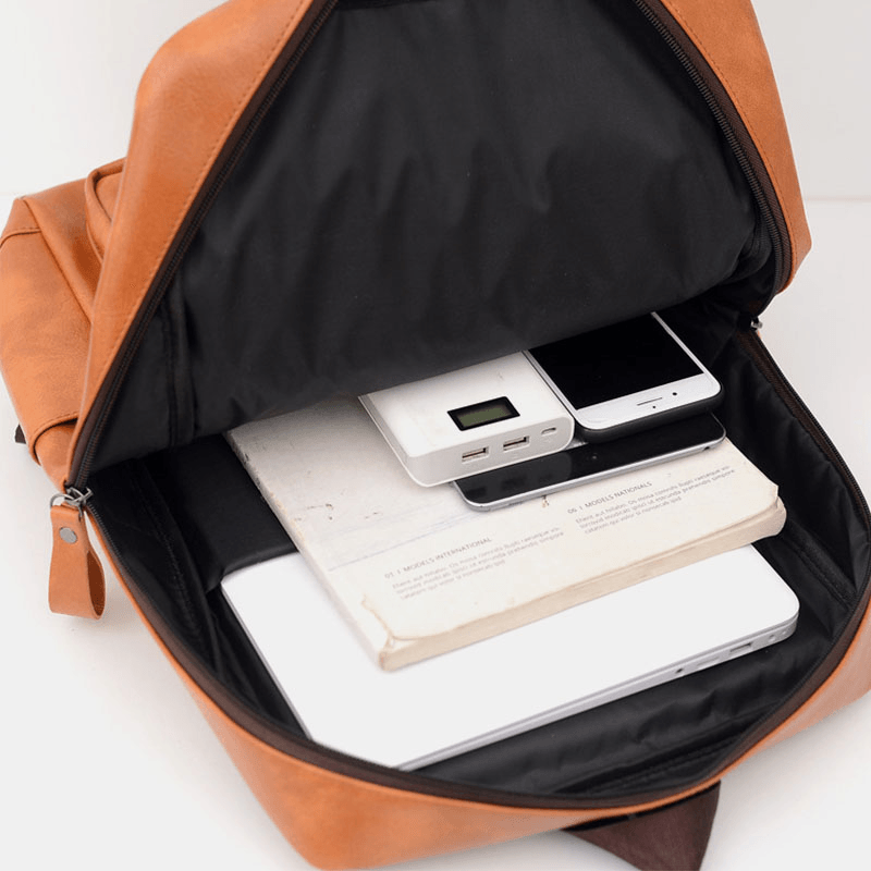 Men Large Capacity Backpack Handbag Business Bag - MRSLM