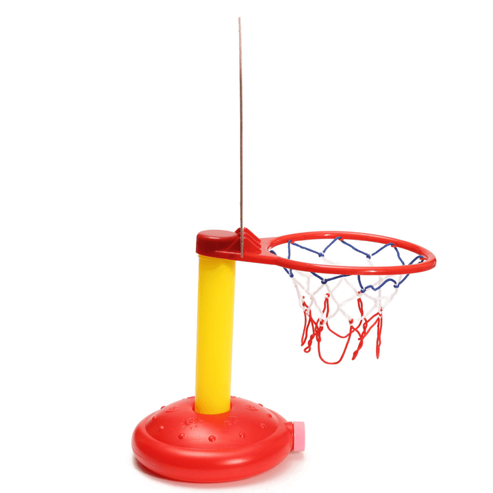 4-Gears Height Children 'S Outdoor / Indoor Liftable Basketball Stand Set with Basketball + Pump Home Fitness Kids Toys - MRSLM