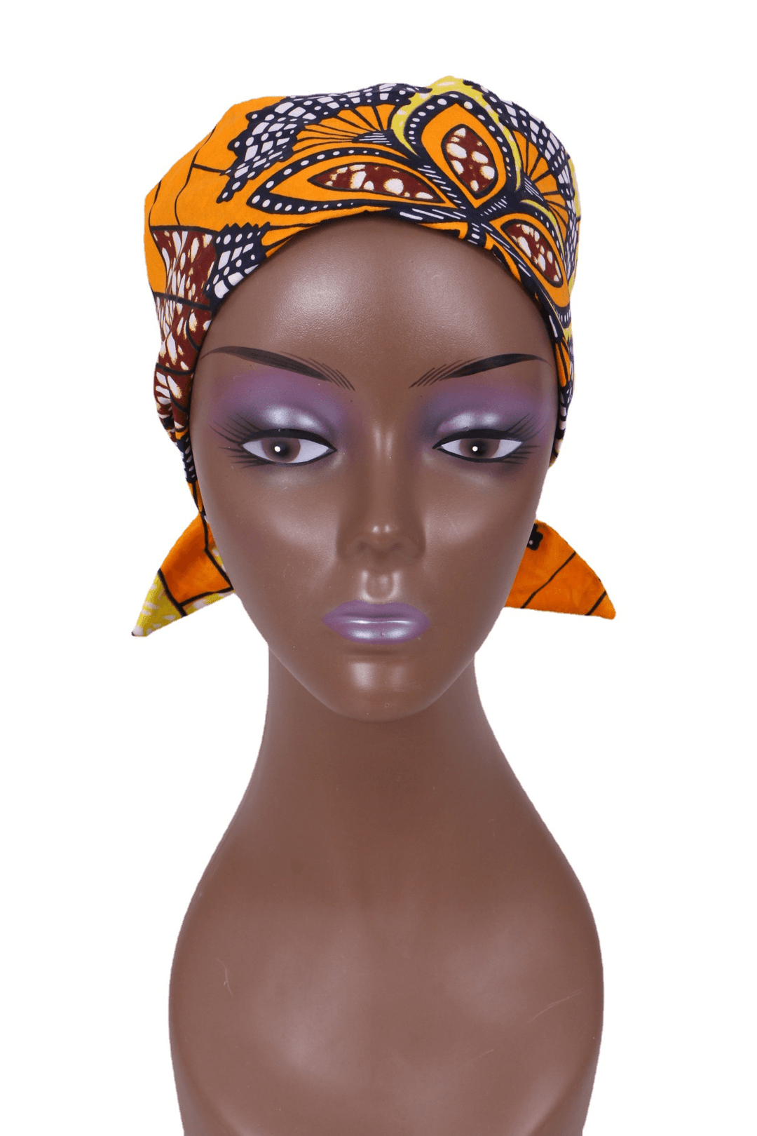 Batik Cloth Headband Ankara Fabric Commemorative Outing Adjustable - MRSLM