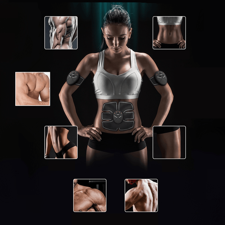 KALOAD 32Pcs/Set ABS Stimulator Hip Trainer Buttocks Lifter Abdominal Muscle Trainer Sports Fitness Body Shaping - MRSLM