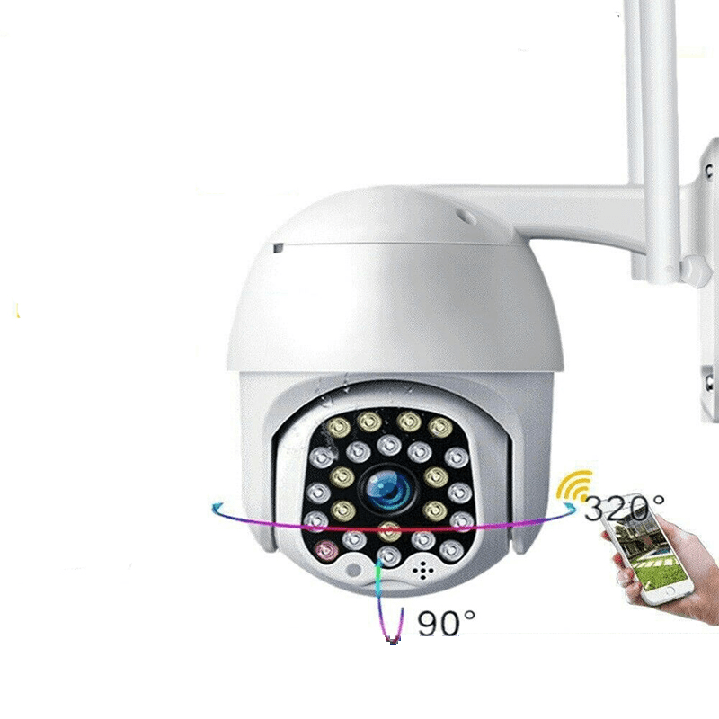 1080P 20X Zoom HD IP CCTV Camera Waterproof Outdoor Wifi PTZ Security Wireless IR Camera - MRSLM