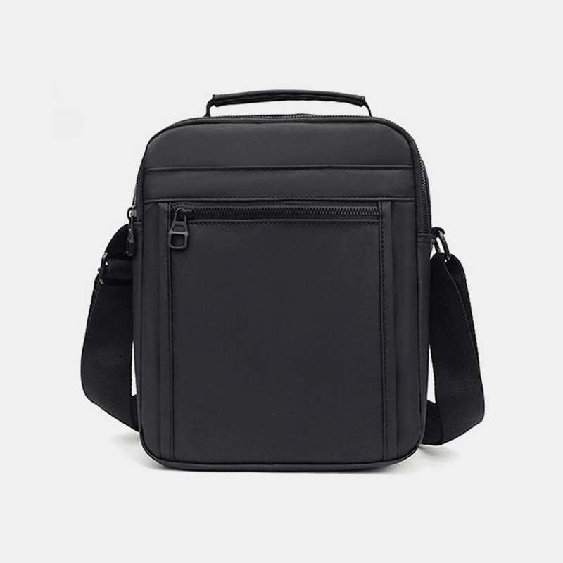 Men Nylon Light Weight Casual Outdoor Travel Multi-Carry Shoulder Bag Crossbody Bag - MRSLM