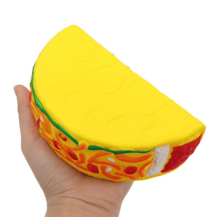 Semicircular Burger Squishy 14*9CM Slow Rising with Packaging Collection Gift Soft Toy - MRSLM