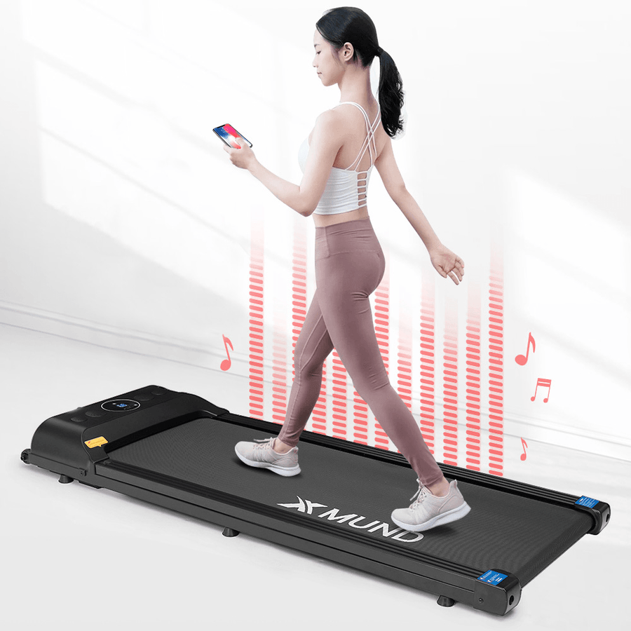 XMUND XD-T1 Treadmill Walking Pad LCD Display Remote Control Bluetooth Speaker Home Fitness Equipment - MRSLM