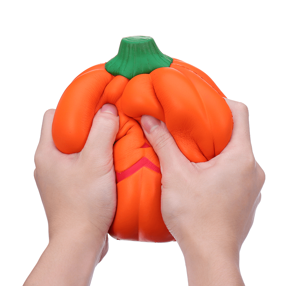 Humongous Squishy Giant Pumpkin 20CM Vegetables Jumbo Toys Gift Collection with Packaging - MRSLM