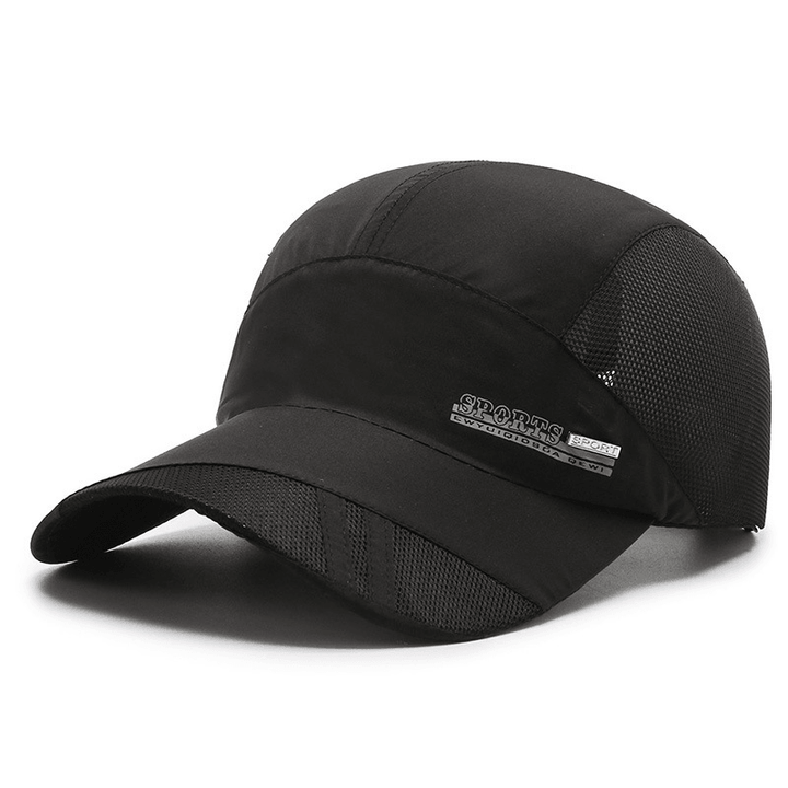 Summer Breathable Mesh Baseball Cap Quick Drying Hats - MRSLM