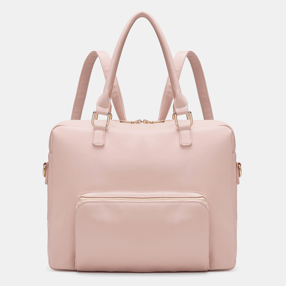 Women Multi-Carry Multifunction Backpack Fashion Casual Large Capacity 14 Inch Laptop Bag Shoulder Bag Crossbody Bag Handbag - MRSLM