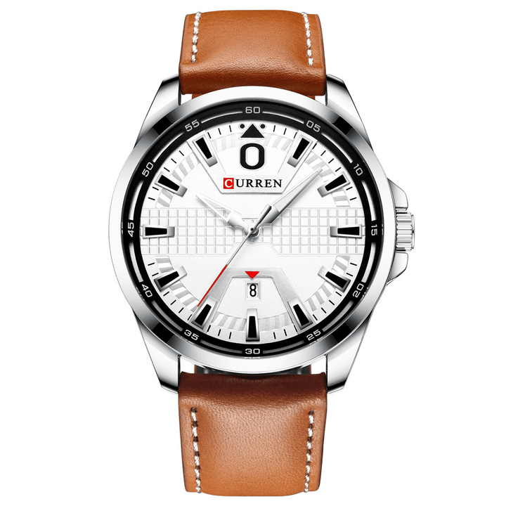 CURREN 8379 Casual Style Men Wrist Watch Calendar Luminous Display Quartz Watches - MRSLM