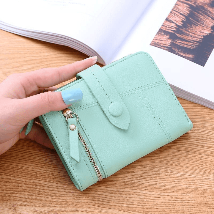 Women Multi-Function Short-Style Wallet Clutch Bag - MRSLM