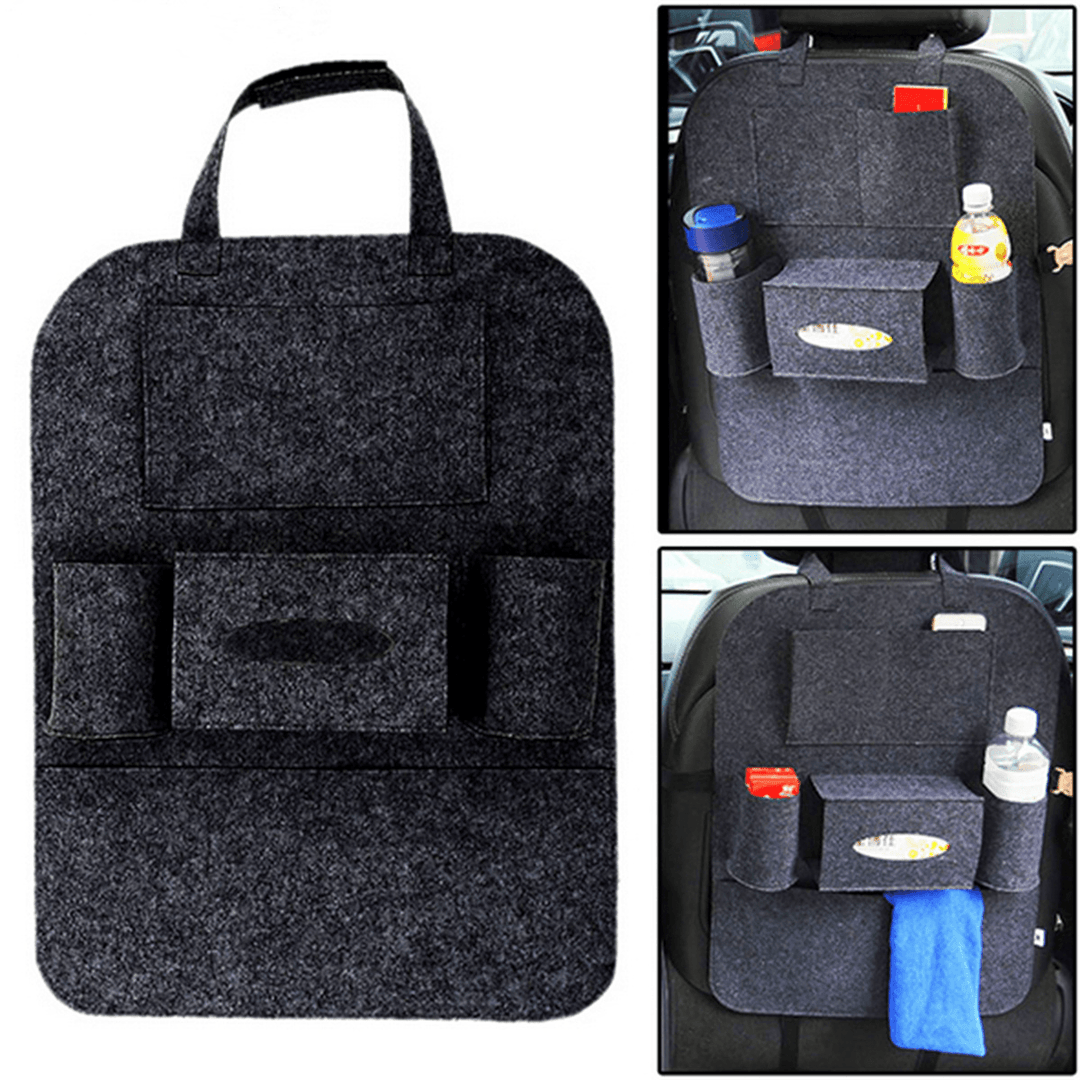 Auto Car Seat Back Hanging Multi-Pocket Storage Bag Organizer Holder Car Storage Box - MRSLM