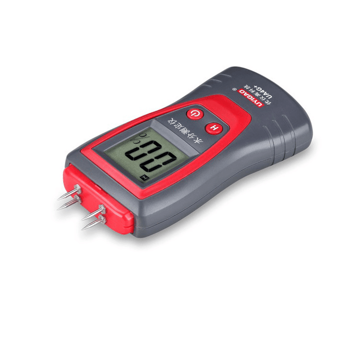 UYIGAO UA4G+ Wood Moisture Analyzer Tester Rapid Digital Humidity Business Wood Tester Detector 4 Pin Type - MRSLM