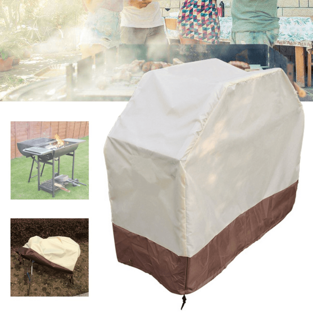 150X56X116Cm BBQ Grill Waterproof Cover Outdoor Patio Barbecue Stove Rain Dust Protector - MRSLM