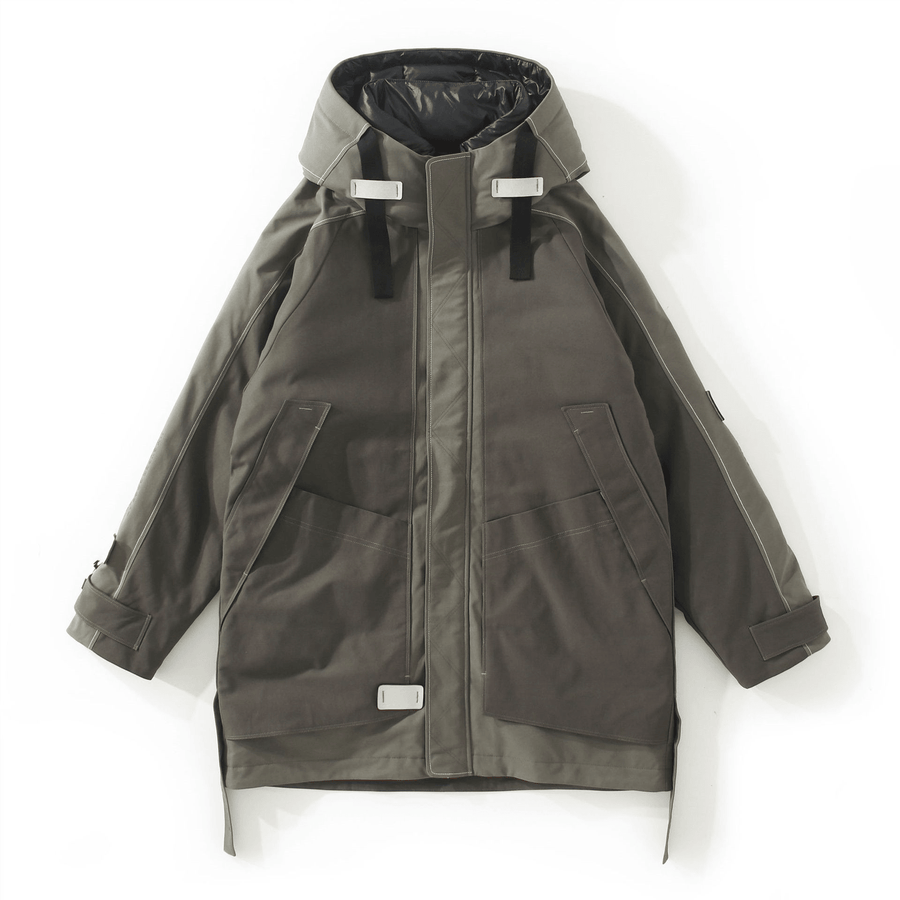 Winter Quality Hooded Zipper down Jacket Men - MRSLM
