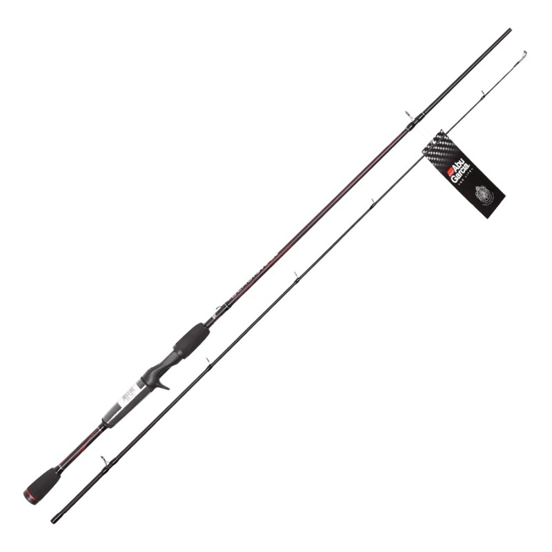 Original Abu Garcia Black Max BMAX C662M 1.98M 129G Fishing Rod Carbon Casting Fishing Pole - MRSLM