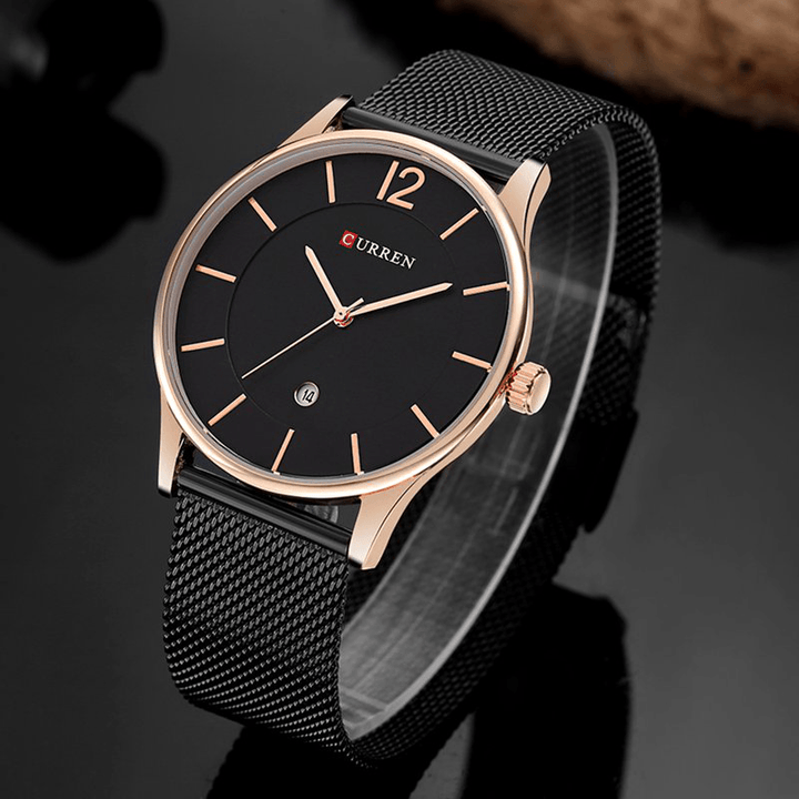 CURREN 8231 Men Watch Ultra Thin Simple Luxury Male Quartz Wrist Watch - MRSLM