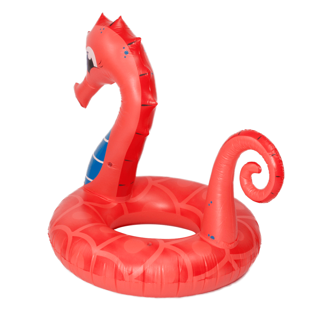 Large Seahorse Inflatable Hippocampus Giant Swimming Pool Ring Floats Bed Water Pool Raft Camping Beach Water Sport Toys Lounge Travel - MRSLM