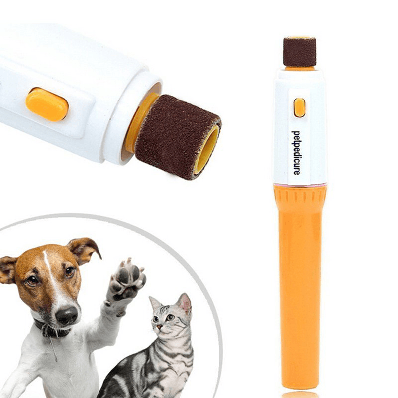 Pet Electric Gripper Pedicure Electric Automatic Tool Care File Pet Grinder Pet Cat Nail Clipper - MRSLM