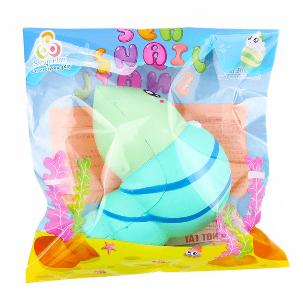Sanqi Elan Conch Squishy 14.5*13.5*8CM Licensed Slow Rising with Packaging Toy - MRSLM