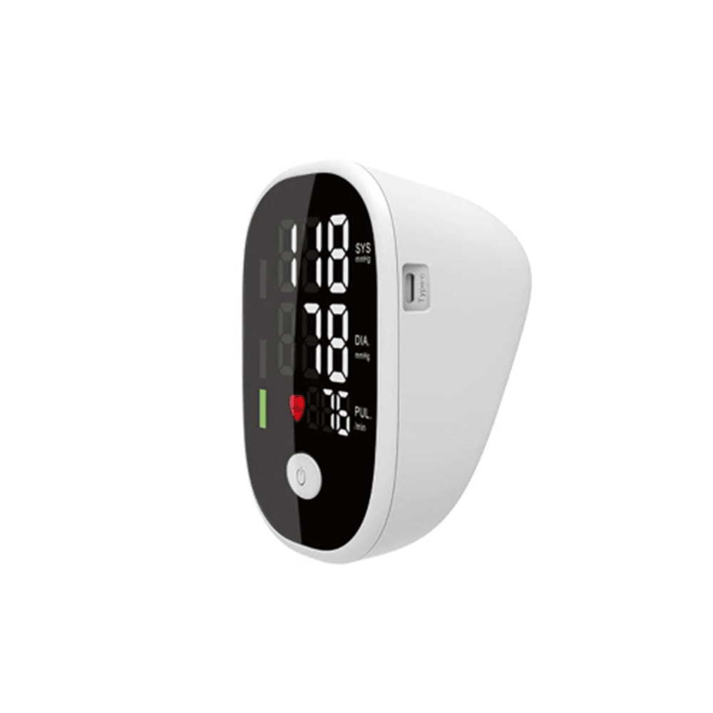 Full Automatic Upper Arm Band Type Meter Lightweight Digital Electronic Blood-Pressure for Household Mini Size Portable Sphygmomanometer - MRSLM