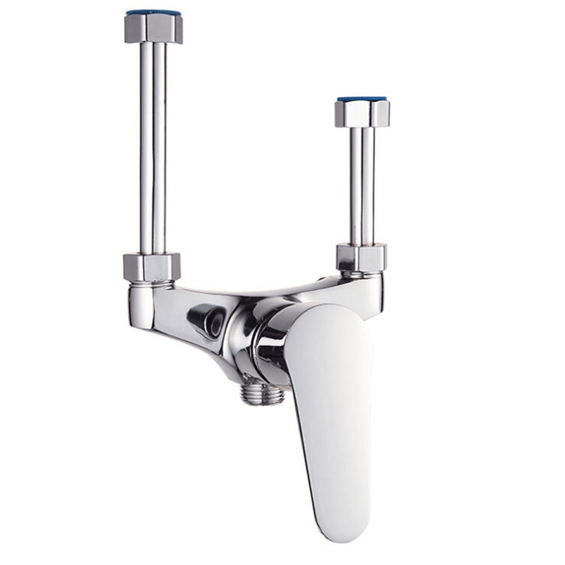Faucet Electric Water Heater U-Shaped Mixing Valve Copper Mixing Valve Hot and Cold Mixing Accessories Faucet Home Bathroom - MRSLM