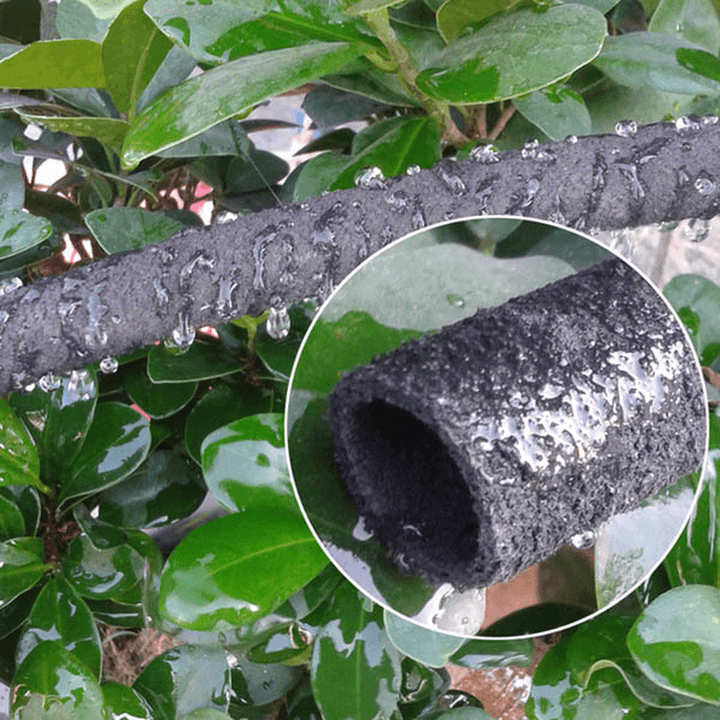100FT Garden Lawn Porous Soaker Hose Watering Water Pipe Drip Irrigation Tool - MRSLM