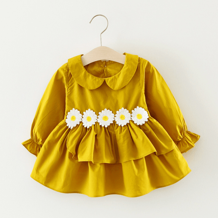 The New Girl Dresses Wholesale Wholesale Autumn Baby Wear Long Sleeved Dress Princess Dress Taobao Consignment - MRSLM