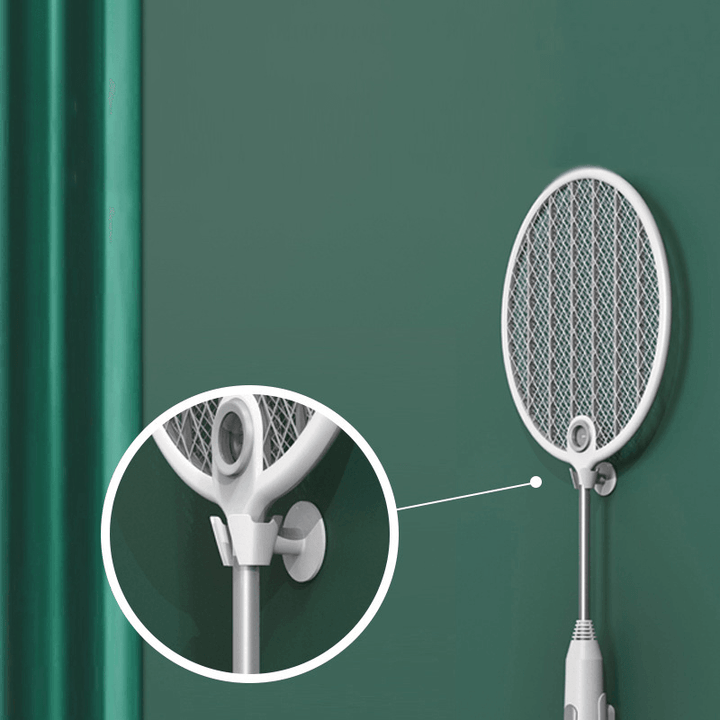 Electric Mosquito Fly Swatter USB Charging Silent LED Lighting Mosquito Killer Safety Protection Mosquito Repellent - MRSLM