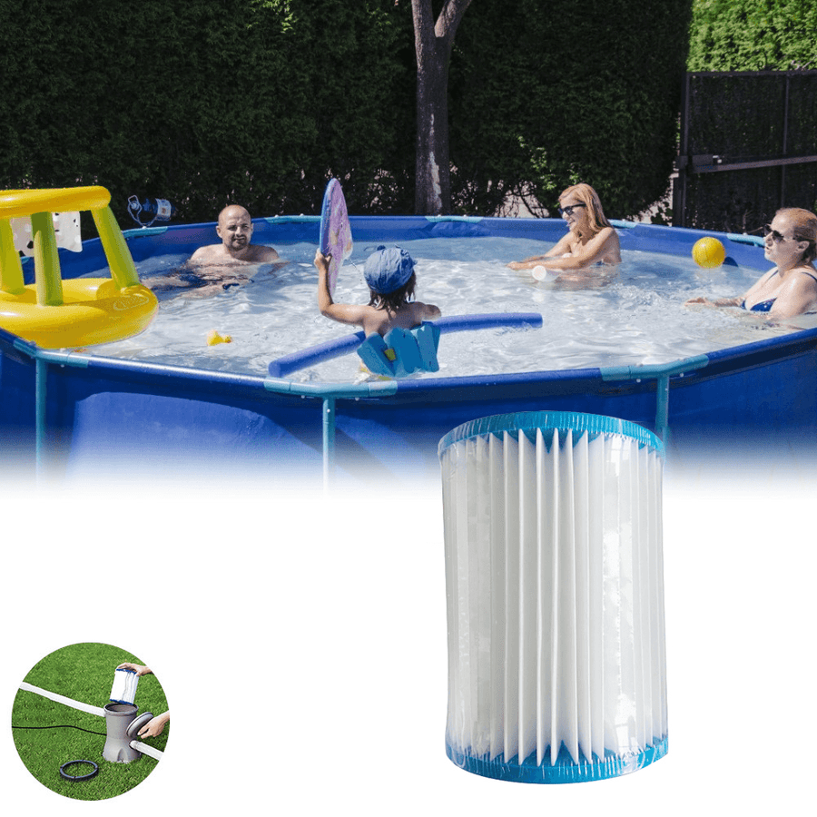 Swimming Pool Filter Replacement Core 600/800 Gallons Inflatable Pool Filter Summer Bath Pool Accessories - MRSLM