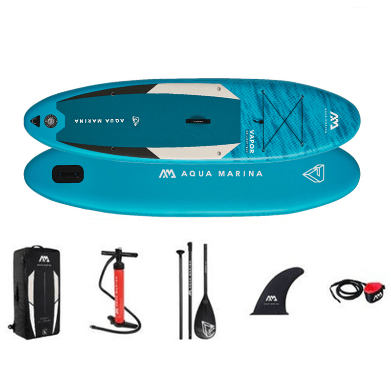 Aqua Marina VAPOR Stand up Paddle Board SUP Surfing Inflatable Board Water Sport Surf Paddle Kits Set - MRSLM