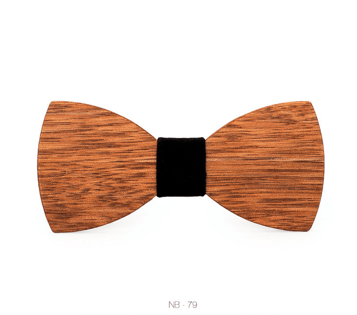 Bow Tie Wood Bow Tie Men'S Wood Bow Tie - MRSLM