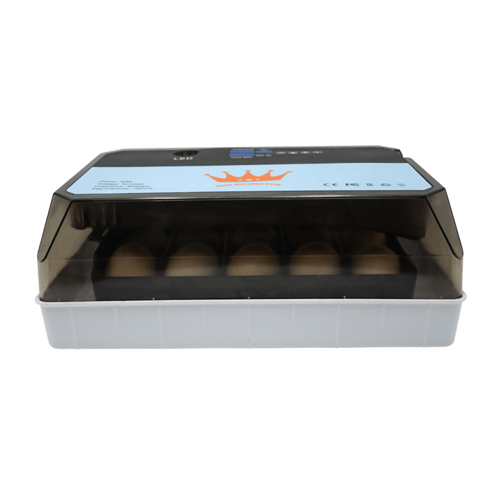 15 Eggs Fully Automatic Incubator Digital Poultry Hatcher Egg Turning LED Lamp - MRSLM