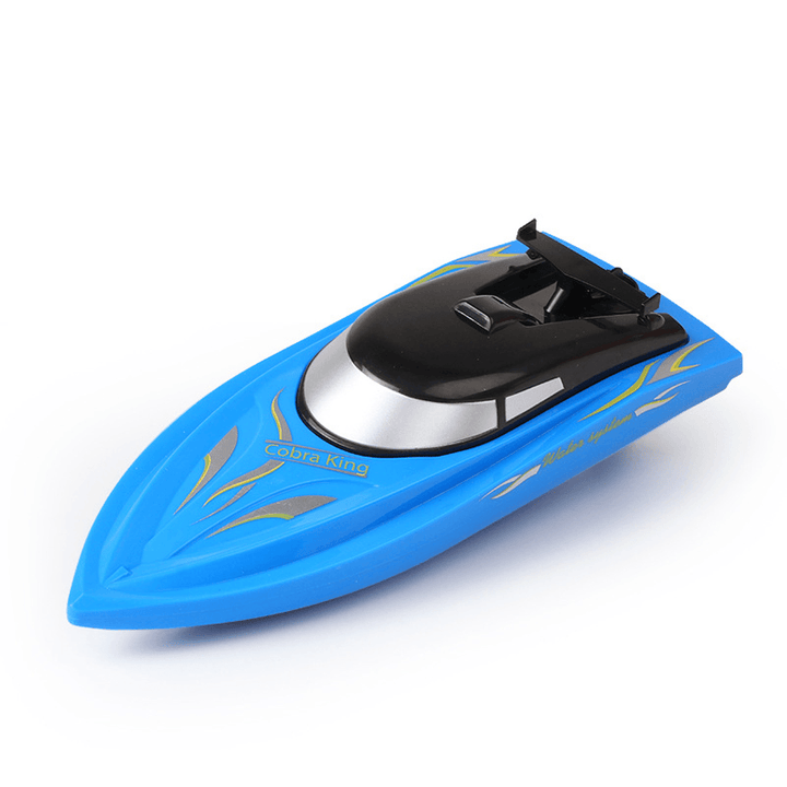 50M Long-Range RC Boat 10Km/H 2.4G High Speed Remote Control Racing Ship Water Speed Boat Model Toy Gifts for Children - MRSLM