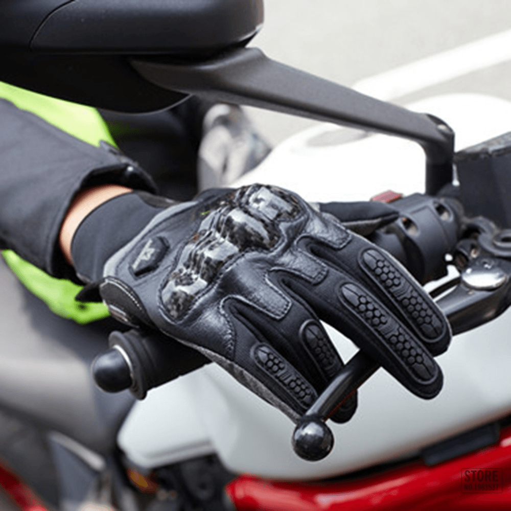 Full Finger Racing Hard Shell Touch Screen Gloves Outdoor Cycling Gloves - MRSLM