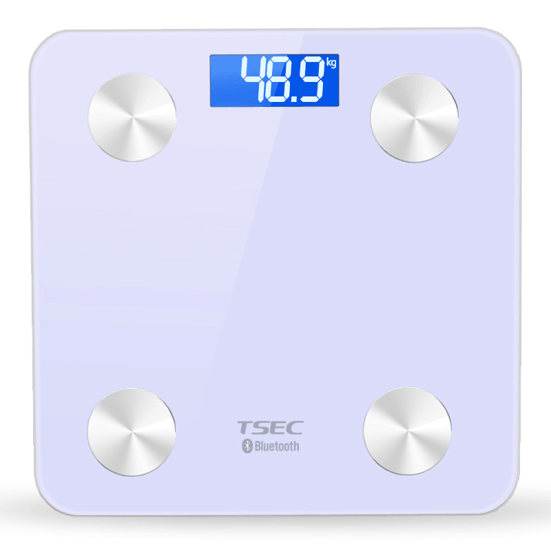TS-8028 Bluetooth Monitor Data 4.0 LCD Smart APP Body Fat Scales Weight BMI Monitor Data Analyzer Weight Tools with APP Control - MRSLM