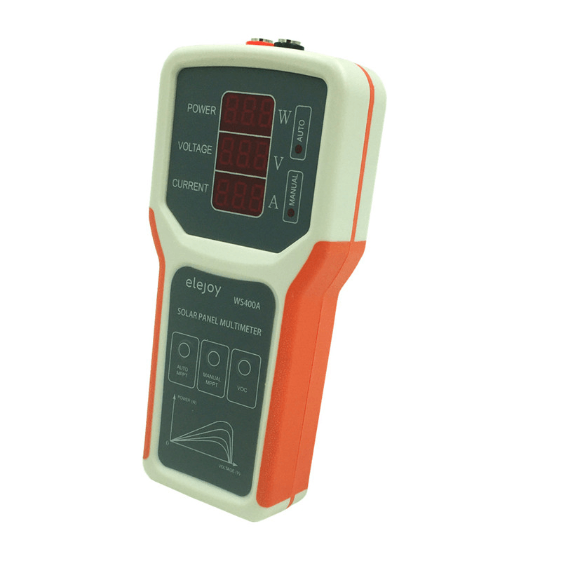 WS400A Photovoltaic Panel Multimeter Solar Panel MPPT Tester Open Circuit Voltage Detection Power Meter for Troubleshooting Comparison - MRSLM