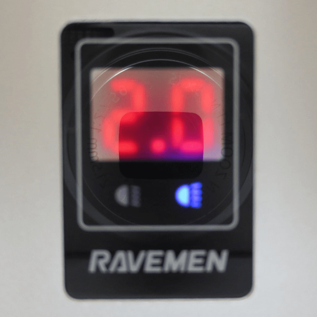 RAVEMEN PR900 2*XP-G2 900LM Simulation Design of Automotive Bike Light 3 Modes 8 Brightness Levels - MRSLM
