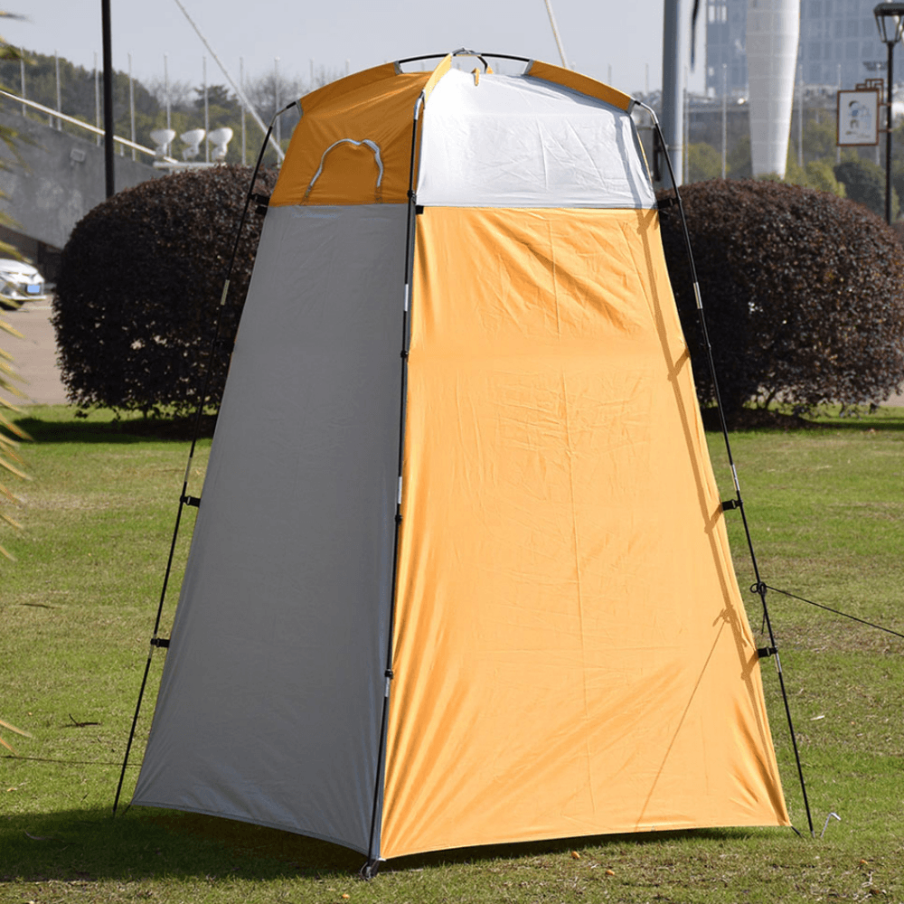 210T Polyester Shower Tent Anti-Uv Waterproof Dressing Room Rain Shelter Beach Privacy Tent C Amping Travel with Storage Bag - MRSLM