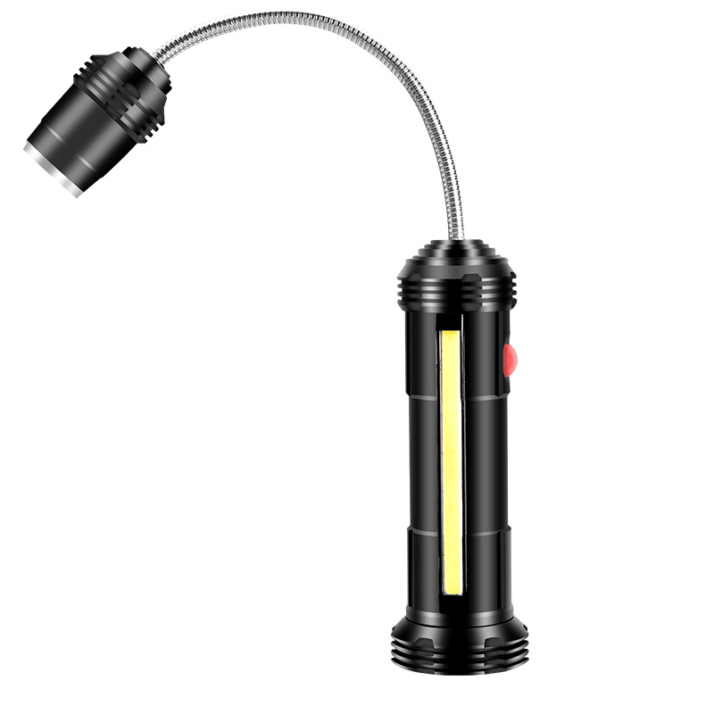 Ipree® T6+COB+LED USB Adjustable BBQ Lamp Magnetic Work Light Focusing Torch Flashlight Outdoor Camping - MRSLM