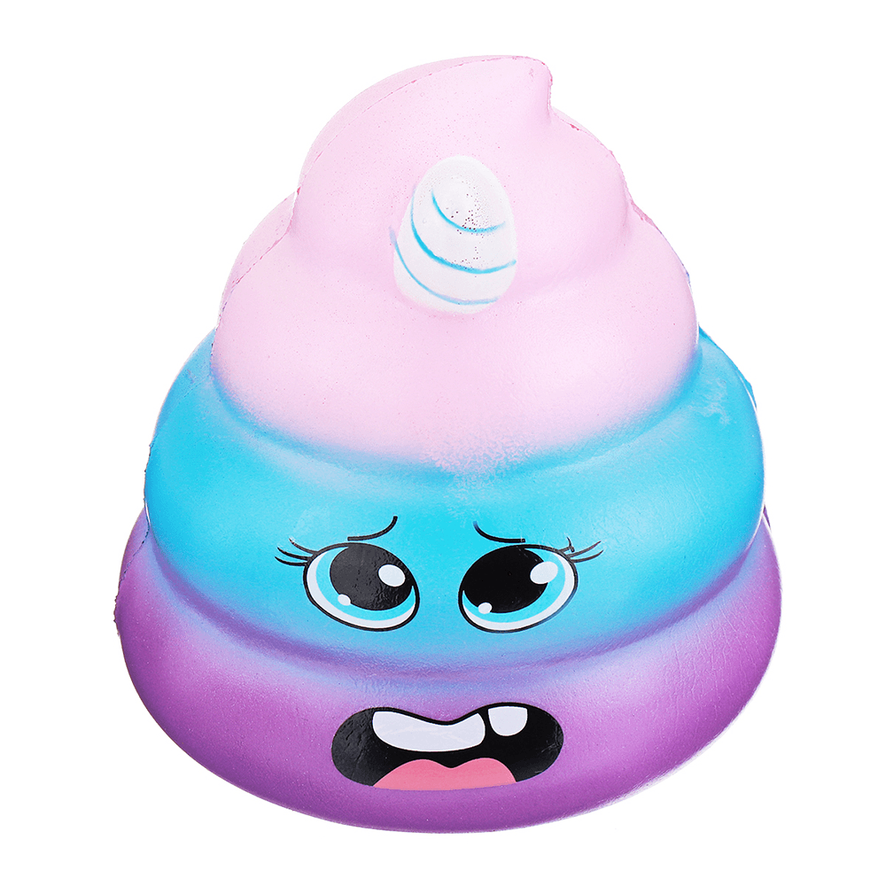 Purami Squishy Sweet Expressions Poo Jumbo 8CM Slow Rising Soft Toys with Packaging Gift Decor - MRSLM