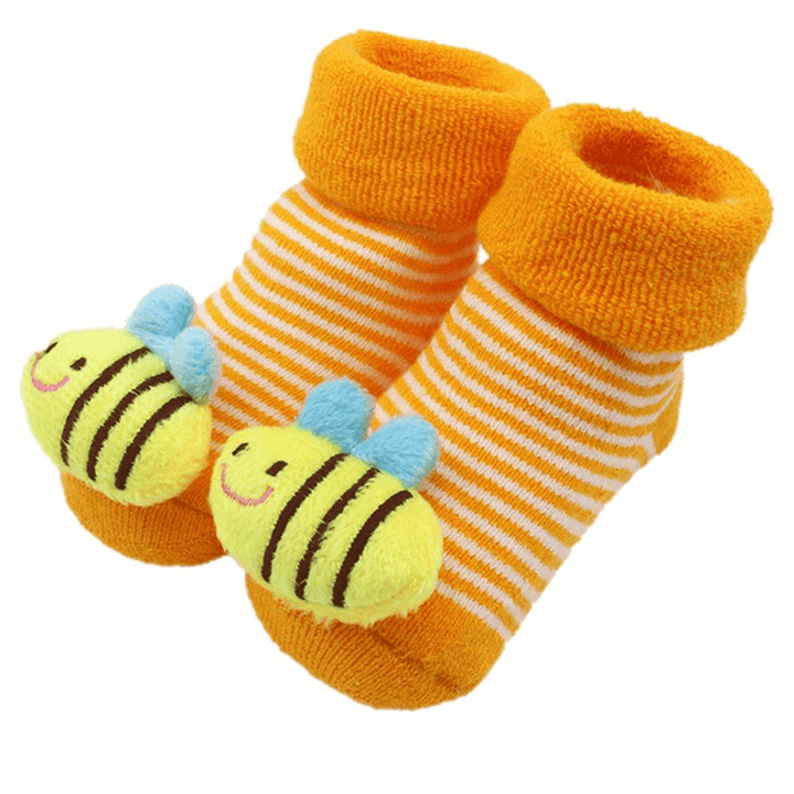 Stitching Doll Socks Baby Baby Floor Socks - MRSLM
